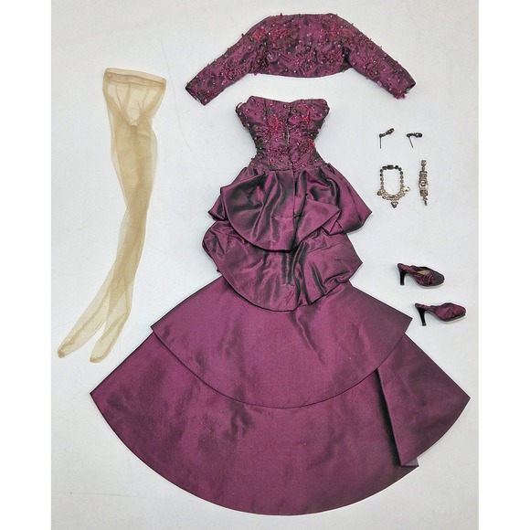 Tonner-Brenda Starr 16" Doll Outfit "Black Orchid" (As shown) - Picture 2 of 12